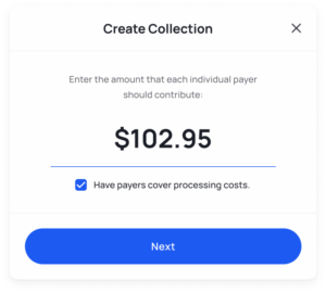 Create an online payment Collection link on Crowded