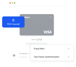 Crowded Banking is FDIC insured, with fraud alerts and two factor authentication