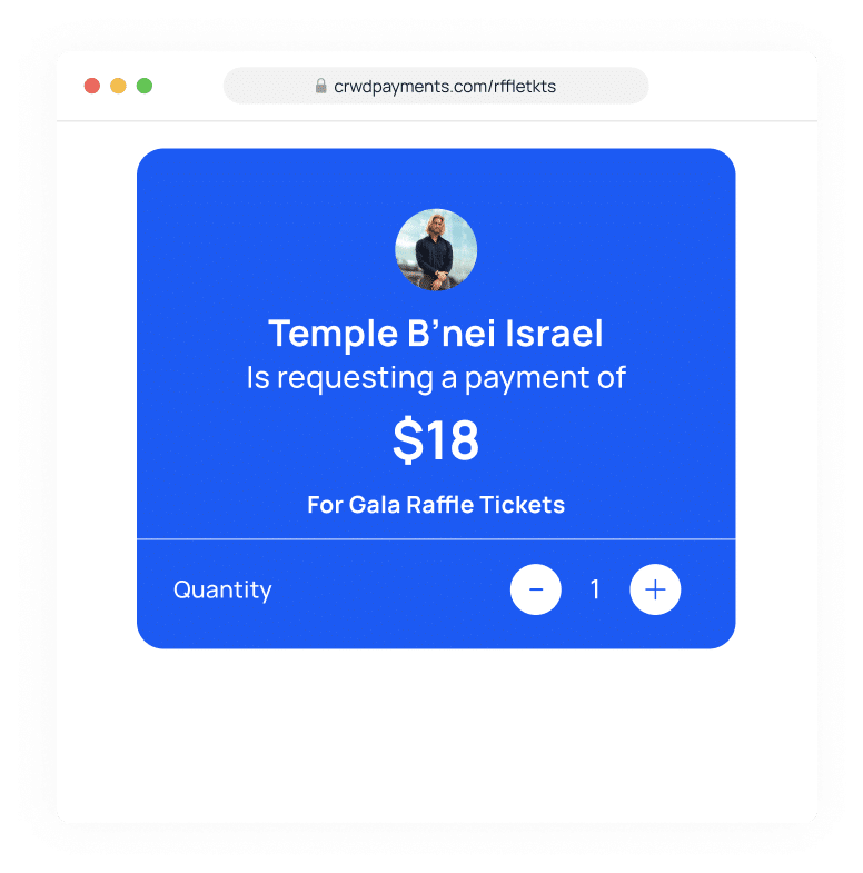 collect money from your synagogue members