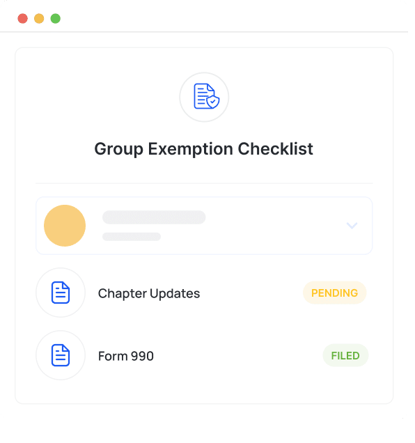 group exemption support with Crowded