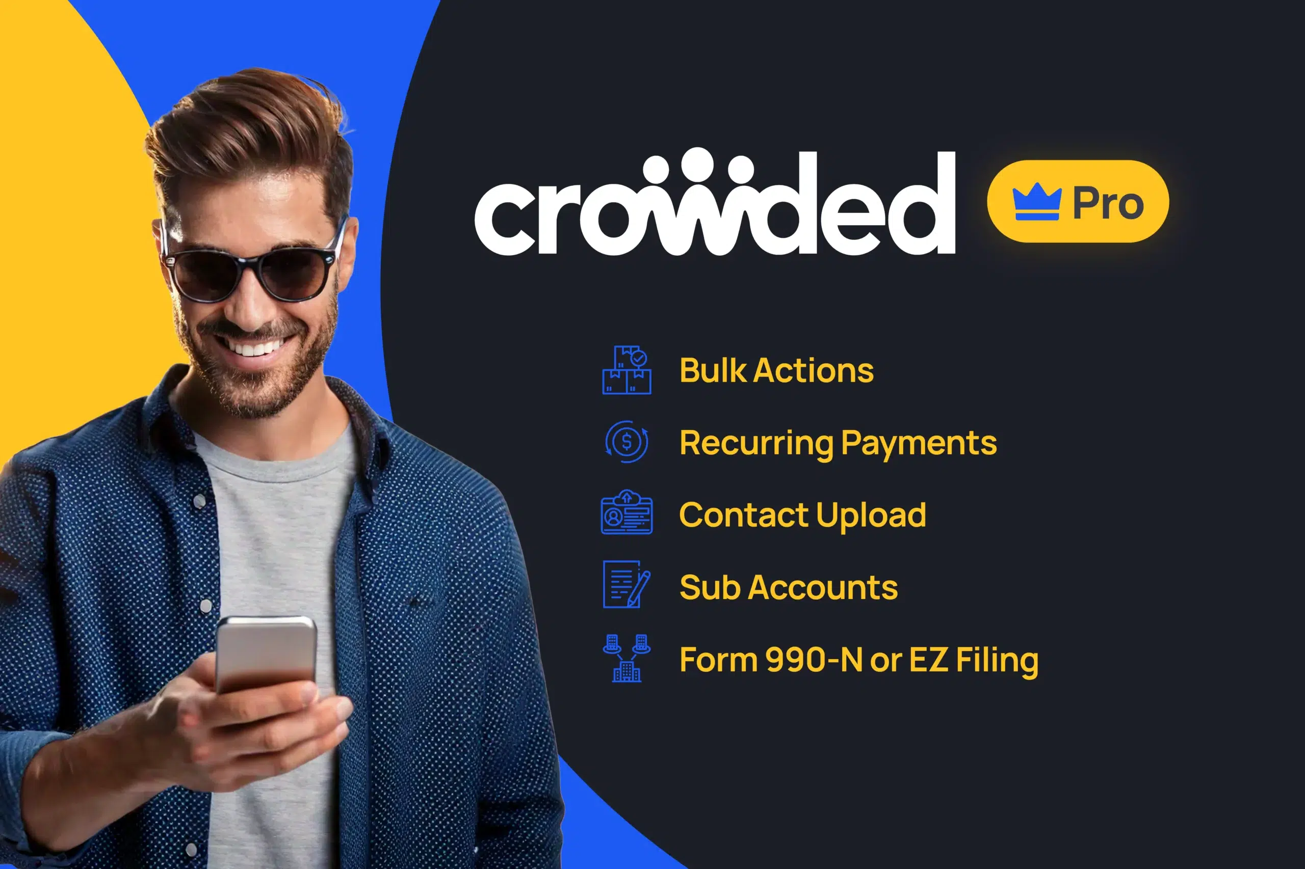 how to get more with Crowded Pro
