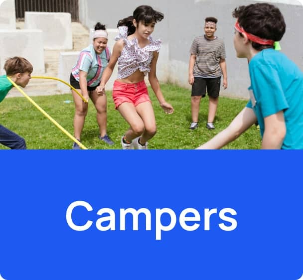 Camper cards with Crowded. give campers spending money easily