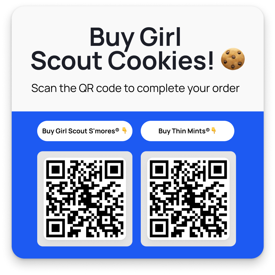 collect girl scout cookie payments