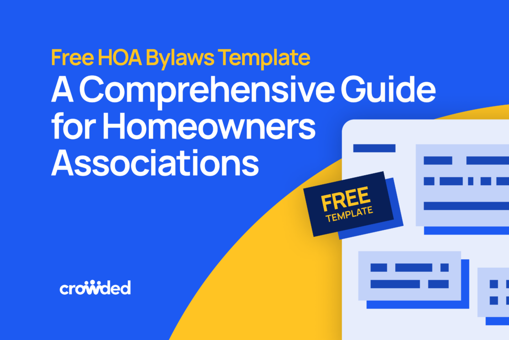 HOA Bylaws Template