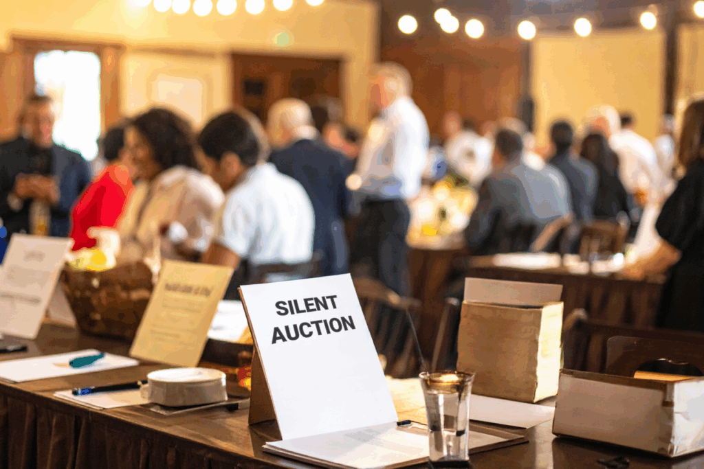 silent auction bid sheet
