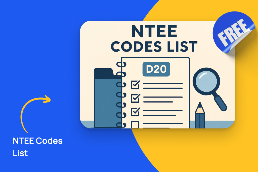 NTEE Codes List