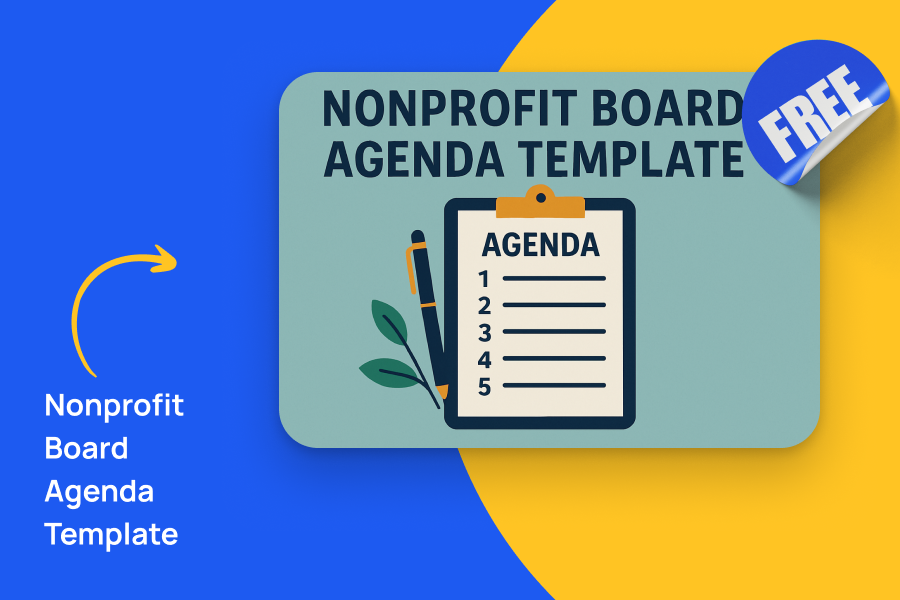 Nonprofit Board Agenda Template