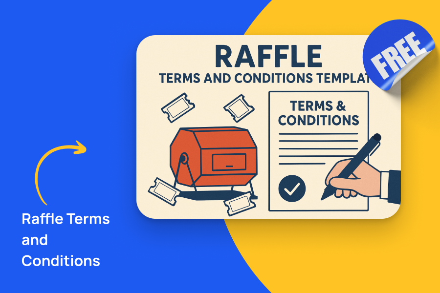 Raffle Terms + Conditions