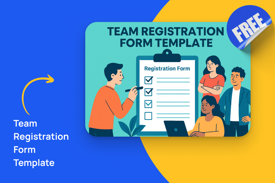 Team Registration Form Template
